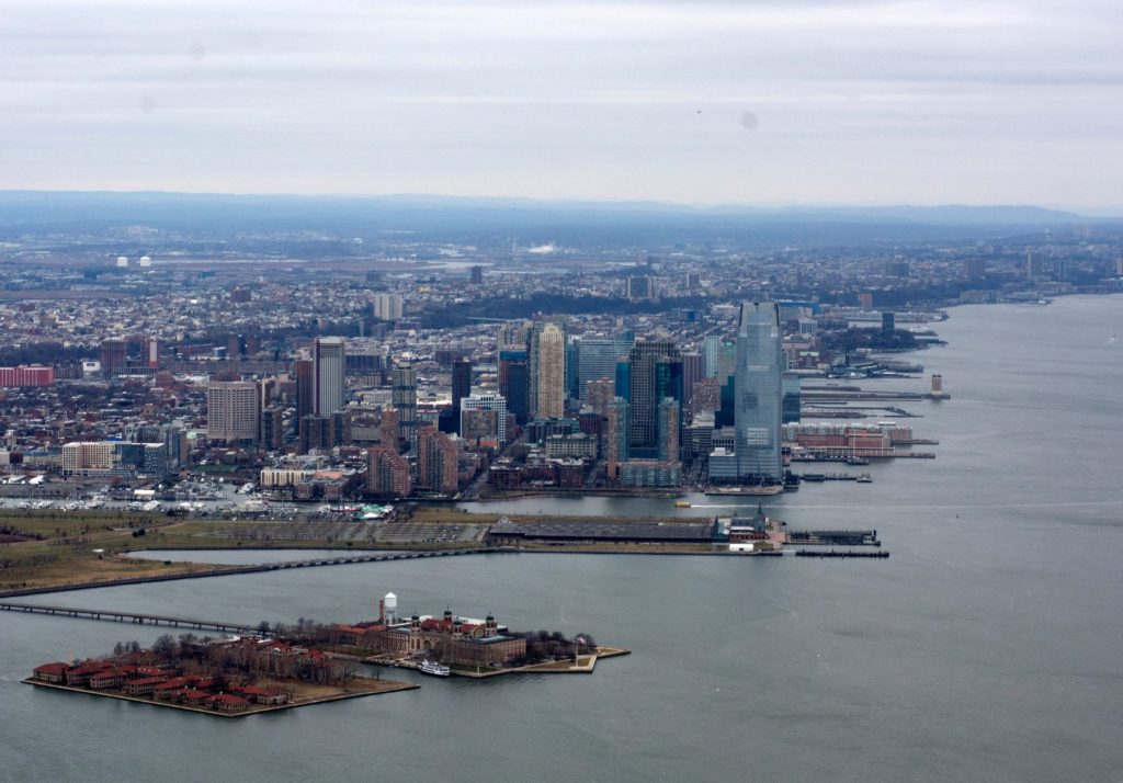 Aerial View of Hudson Waterfront